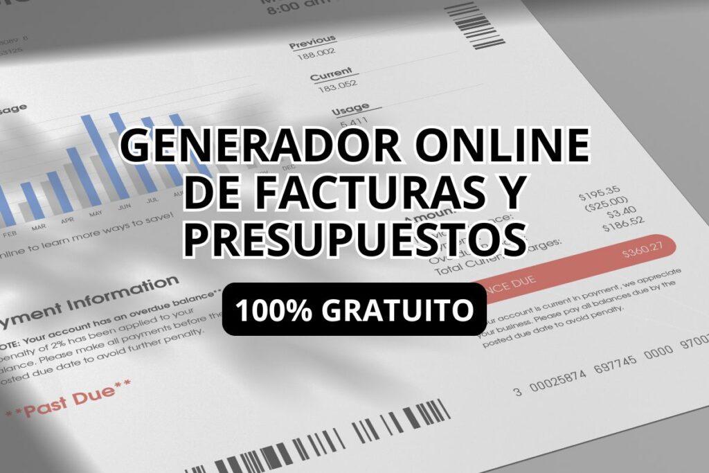 Generador de Facturas Online Gratis